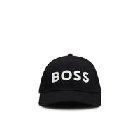 BOSS Casquette en twill de coton à logo imprimé en gomme pour enfant - Style J51681/09B52, J51681 Noir 58