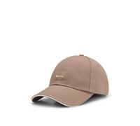 BOSS Casquette en twill de coton avec logo en métal - Style Ari-ME, 50533367 Beige pcs.