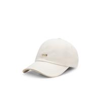 BOSS Casquette en twill de coton avec logo en métal - Style Ari-ME, 50533367 Blanc pcs.