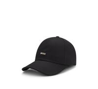 BOSS Casquette en twill de coton avec logo en métal - Style Ari-ME, 50533367 Noir pcs.