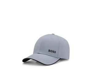 BOSS Casquette en twill de coton avec logo imprimé - Style Cap-Bold, 50519219 Gris sombre pcs.