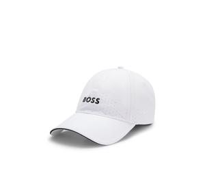 BOSS Casquette perforée avec logo brillant - Style Lach_TOC_N, 50560377 Blanc pcs.