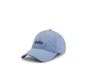 BOSS Casquette perforée avec logo brillant - Style Lach_TOC_N, 50560377 bleu clair pcs.