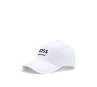 BOSS Casquette style équestre à cinq panneaux avec logos - Style CLASSIC CAP WHITE, B1U1601 Blanc pcs.