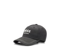 BOSS Casquette style équestre à cinq panneaux avec logos - Style CLASSIC CAP WHITE, B1U1601 Noir pcs.