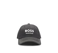 BOSS Casquette style équestre à cinq panneaux avec logos - Style CLASSIC CAP WHITE, B1U1601 Noir pcs.