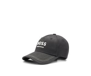 BOSS Casquette style équestre à cinq panneaux avec logos - Style CLASSIC CAP WHITE, B1U1601 Noir pcs.