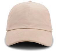 BOSS Casquette en gabardine de coton avec visière en cuir suédé - Style Symon-GA-SU, 50566227 Beige clair pcs.