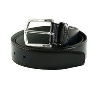 BOSS Ceinture bleu foncé en cuir pour homme - Claus Tx Sz35 Belt Navy 327335 120 cm