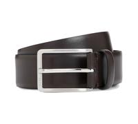 BOSS Ceinture brun foncé en cuir pour homme - Erman-L Sz35 Leather Belt Dark Brown 271085 80 cm