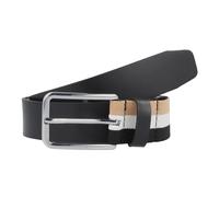 BOSS Ceinture 'Calis' beige / noir / blanc, Taille 110