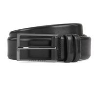 Hugo Boss Ceinture Carmello en cuir au tannage végétal détail métal acier Noir 115 cm Homme