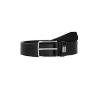 BOSS Ceinture noir en cuir pour homme - Elio Sz35 Leather Belt 277191 110 cm