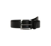 BOSS Hommes Elloy-GR Sz35 Ceinture en Cuir grainé Italien avec Boucle à ardillon Lisse