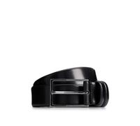 BOSS Ceinture en cuir au tannage végétal avec détail en métal couleur acier - Style Carmello, 50239979 Noir 90