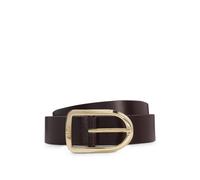 BOSS Ceinture en cuir avec boucle dorée gravée - Style Colette_Sz25, 50492557 Violet foncé 100