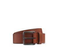 BOSS Ceinture en cuir avec boucle logotée - Style Jeeko_Sz40, 50541165 Marron 100
