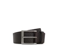 BOSS Ceinture en cuir effet tressé - Style Elloy-WnPr_Sz35, 50542683 Marron foncé 90