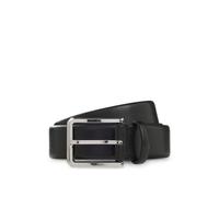 BOSS Ceinture en cuir grainé avec profil bombé - Style Caleb-Gr_Sz35, 50578736 Noir 90