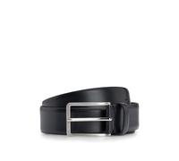 BOSS Ceinture en cuir italien avec boucle à logo gravé - Style Erman-L_Sz35, 50491834 Noir 115