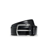 BOSS Ceinture en cuir italien avec boucle à coins cassés - Style Claus-Tx-St_Sz35, 50529626 Noir 90