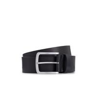BOSS Ceinture en cuir italien avec boucle à logo gravé - Style Jor-V_Sz40, 50471321 Noir 100