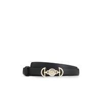 BOSS Ceinture en cuir italien avec boucle double B - Style Beynon-G_Sz15, 50563770 Noir 95