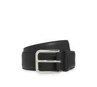 BOSS Ceinture en cuir italien avec boucle logo - Style Navya-St_Sz35, 50553388 Noir 100