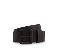 BOSS Ceinture en cuir italien avec boucle ton sur ton - Style Jybb-V_Sz35, 50553283 Marron foncé 100