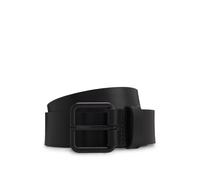 BOSS Ceinture en cuir italien avec boucle ton sur ton - Style Jybb-V_Sz35, 50553283 Noir 110