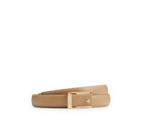 BOSS Ceinture en cuir italien avec passant logoté - Style Carmen-M_Sz15, 50522939 Brun chiné 100