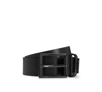 BOSS Ceinture en cuir italien avec passant logoté - Style Cole-Ant_Sz35, 50491852 Noir 80