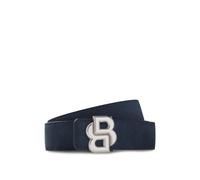 BOSS Ceinture en cuir réversible à boucle Double B - Style B_Icon-St_Sr35_sdsf, 50572915 Bleu foncé 120