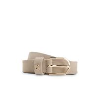 BOSS Ceinture en cuir suédé avec monogramme Double B doré - Style Scarlet-BB-Sd-G_Sz25, 50522643 Beige clair 95