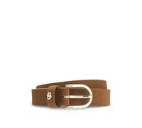 BOSS Ceinture en cuir suédé avec monogramme Double B doré - Style Scarlet-BB-Sd-G_Sz25, 50522643 Marron 75