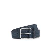 BOSS Ceinture en cuir tressé avec boucle à ardillon - Style Madison-B1_WnPr_Sz35, 50560430 Bleu foncé 120