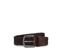 BOSS Ceinture en cuir tressée - Style Sash-Wn2_Sz35, 50471279 Marron foncé 100