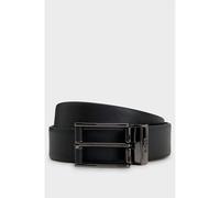 BOSS Ceinture réversible en cuir italien lisse et structuré - Style Felix_Or35_ps, 50541150 Noir pcs.