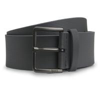 BOSS Ceinture gris foncé en cuir pour homme - Ther-Tx_Sz35 Leather Belt Dark Grey 297088 80 cm