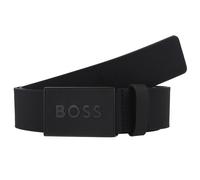 BOSS Hommes Icon-S1 Ceinture en cuir italien avec boucle plate texturée
