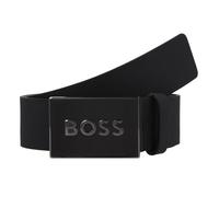 Boss Ceinture Icon en cuir 110 cm gris