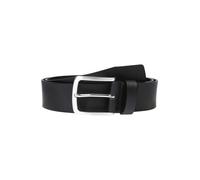 BOSS Hommes Jor-V Sz40 Ceinture en cuir italien avec boucle à logo gravé