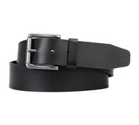 BOSS Ceinture Joris Sz40 en cuir lisse boucle à rouleau logo gravé Noir 105