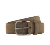 BOSS BOSS ONE ceinture en cuir suédé - Style Madison-B1_SdGm_Sz35, 50574430 Vert sombre 80