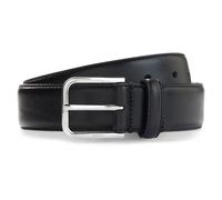 BOSS Ceinture Business en cuir avec boucle en argent poli - Style Madison-B1_VLSt_Sz35, 50558700 Noir 105