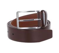 BOSS Hommes Erman-L Sz35 Ceinture en cuir italien avec boucle à logo gravé