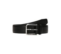 BOSS Ceinture en cuir italien avec boucle à ardillon et logo gravé - Style Navya-St_Sz35, 50553388 Noir 115