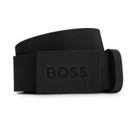 BOSS Ceinture noir en cuir pour homme - Boss Icon-S1 Sz40 Belt 273789 115 cm
