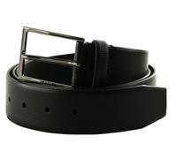 BOSS Ceinture noir en cuir pour homme - Carmello Belt 305333 115 cm