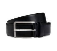 BOSS Ceinture noir en cuir pour homme - Erman-L Sz35 Leather Belt 271892 80 cm